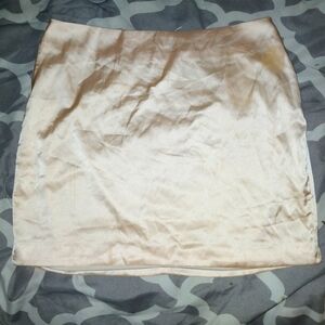 Beautiful silky bridal skirt